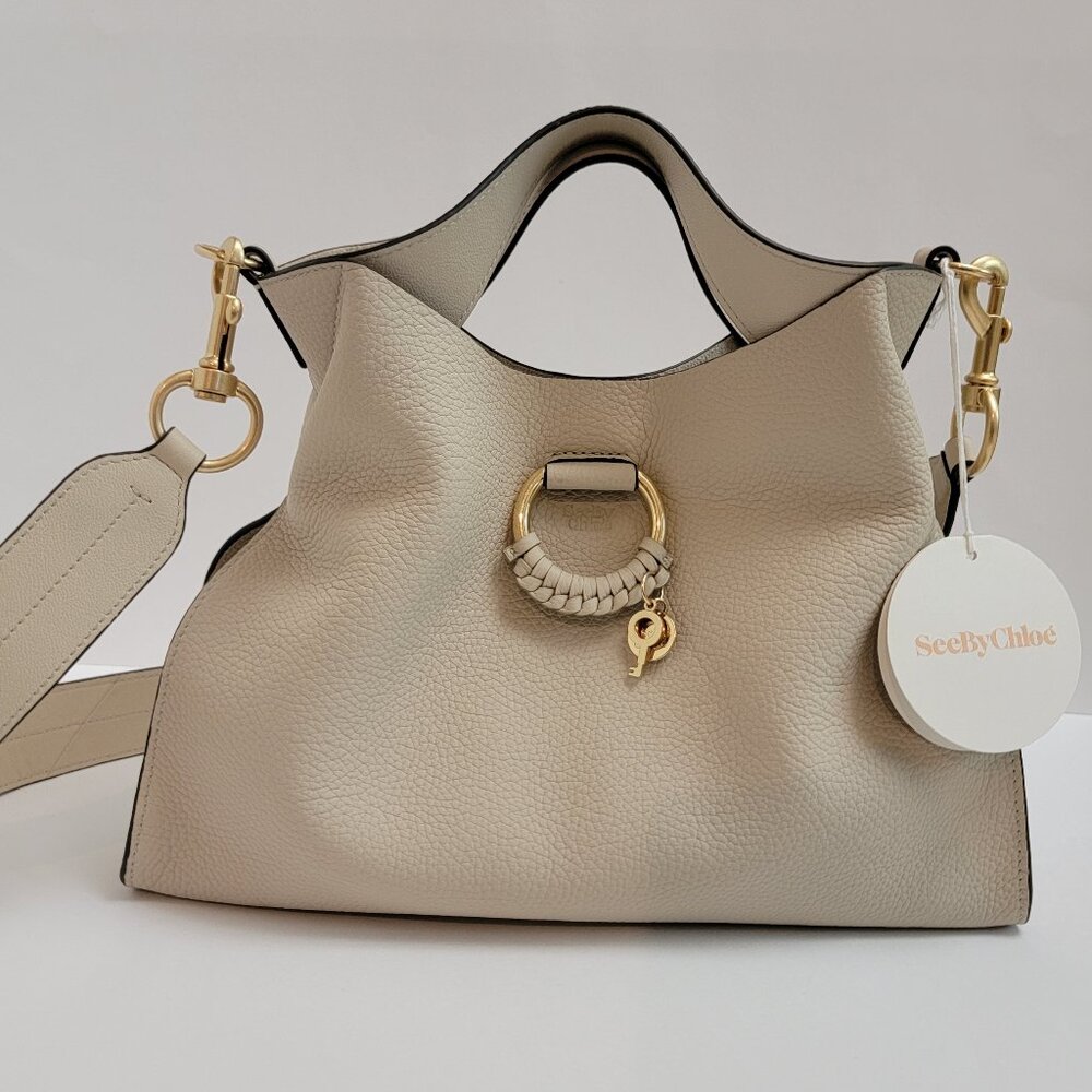 SEE BY CHLOÉ Beige Joan Bag - Picture 2 of 15